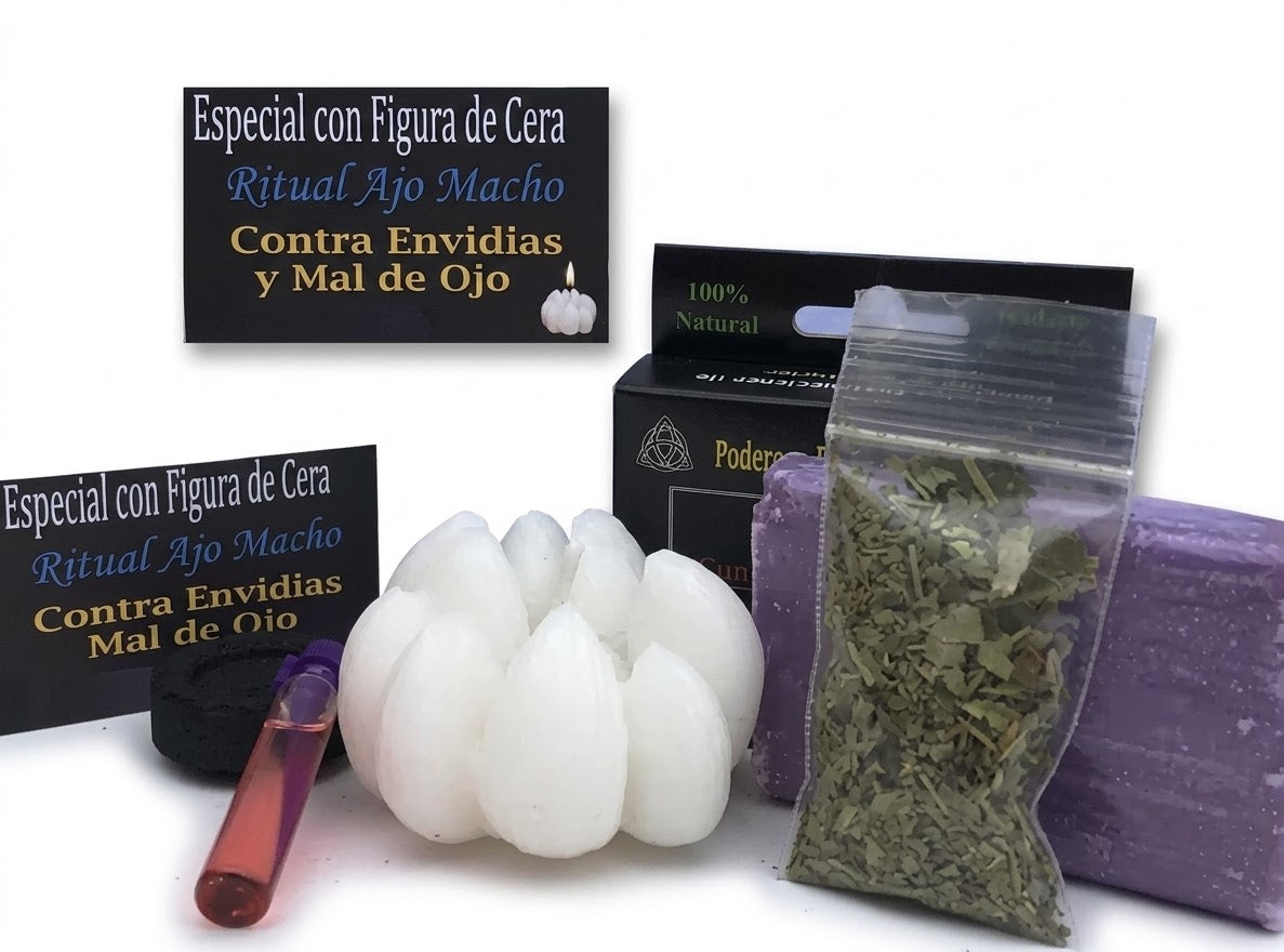 Ritual Especial Ajo Macho - Rompe Mala Suerte y Atrae Todo lo Bueno