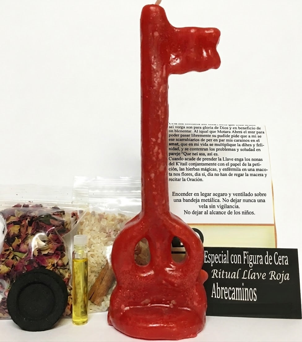 Ritual Especial Llave Roja - Abre Caminos en el Amor