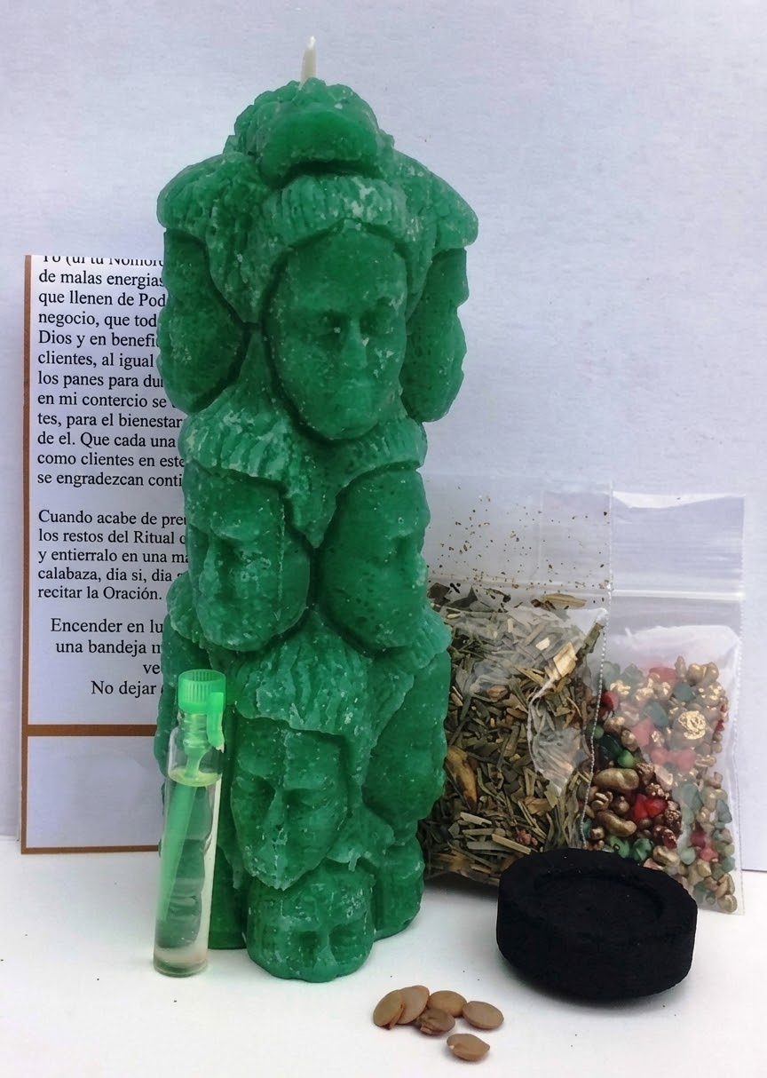 Ritual Mil Caras Verde - Atrae Clientes y Prosperidad a tu Negocio