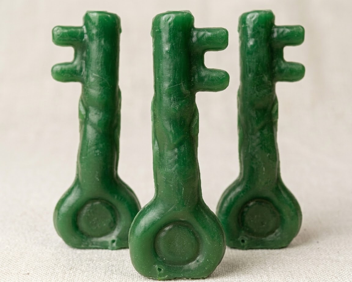 Llave Verde de Cera – Abre Caminos en el Trabajo y Negocios