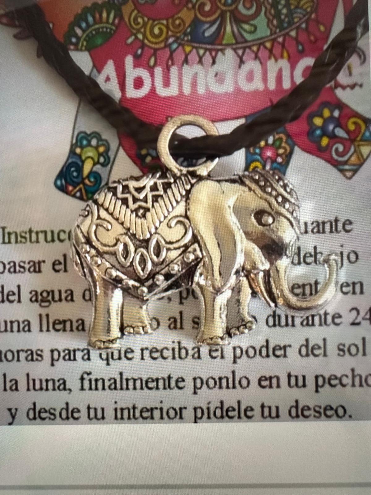 Amuleto Elefante de la Suerte