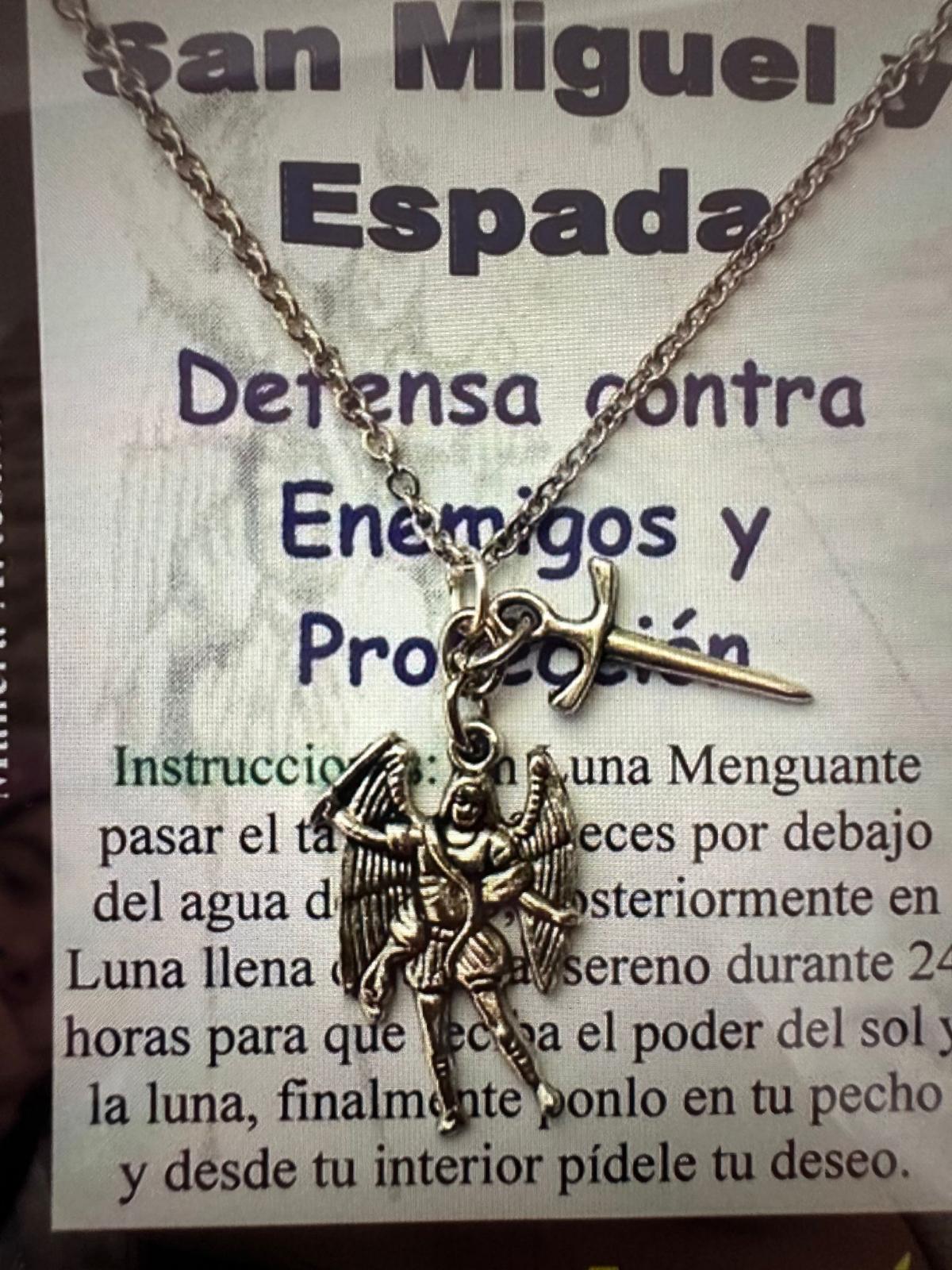 Amuleto Arcángel San Miguel – Defensa y Protección