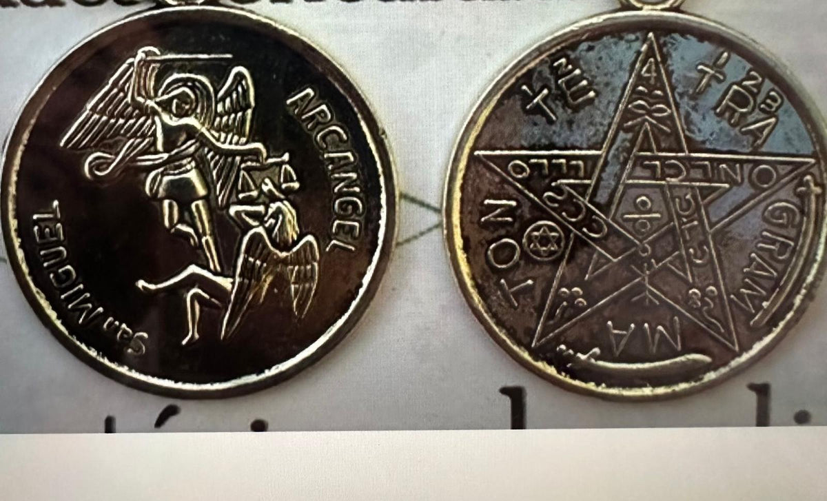 Amuleto Tetragrámaton Arcángel Miguel – Protección y Defensa